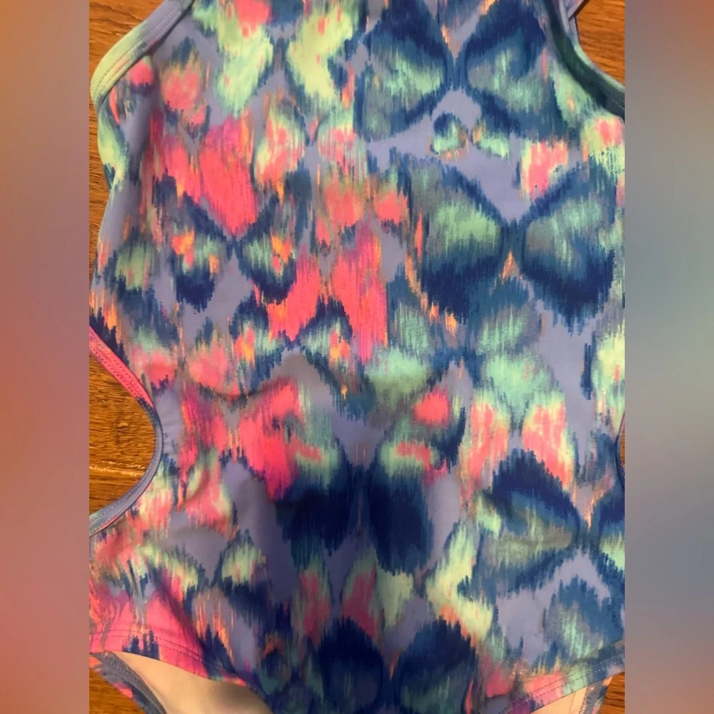 swimsuit girls 7/8 one piece suit like new